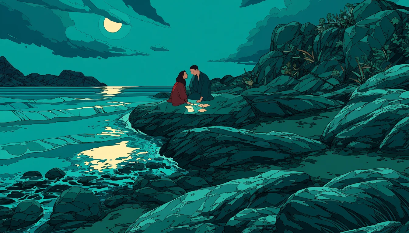 Original text-free editorial illustration for Drawn or filmed: why this haven stays with drawings